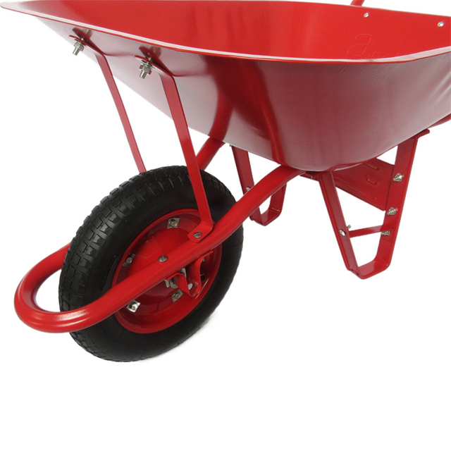 Brouette &agrave; roue pneumatique avec capacit&eacute; de chargement de 120 kg (WB6200H)
