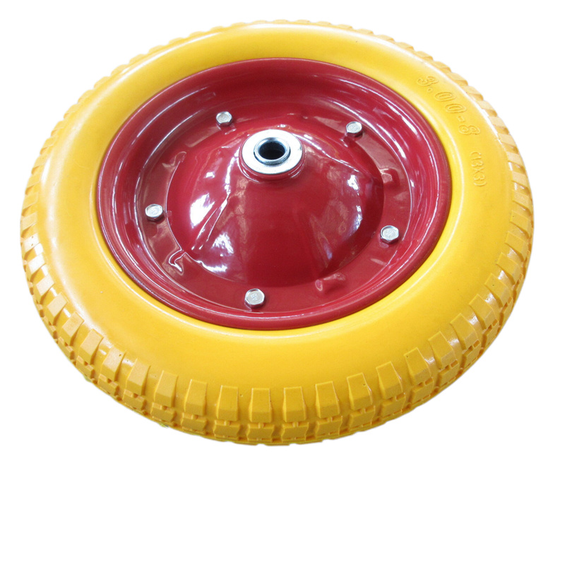 چین ہول سیل PU 13*3 Wheelbarrow wheels