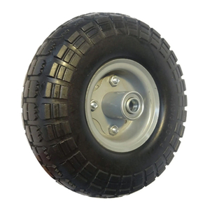 چرخ های لاستیکی چرخ دستی سفارشی (300-4)